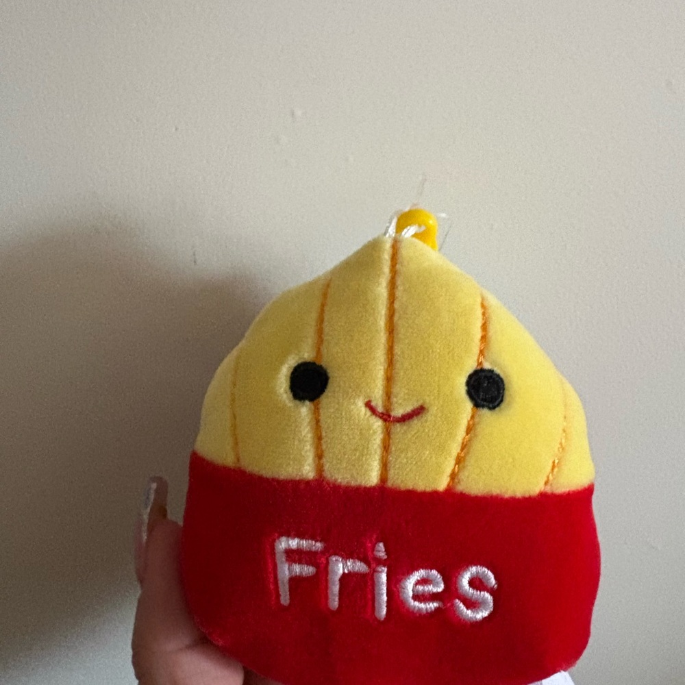 Cute Yellow and Red Fries Plush Toy